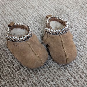 UGG Tan Baby Moccasins